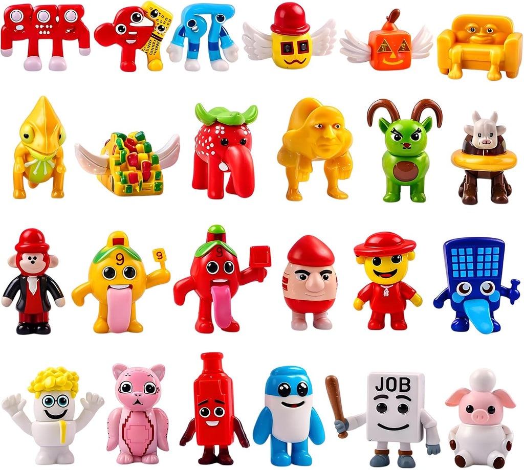 Lemoneon meme mini figures 24 pack