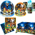 Lemoneon birthday tableware set for 12